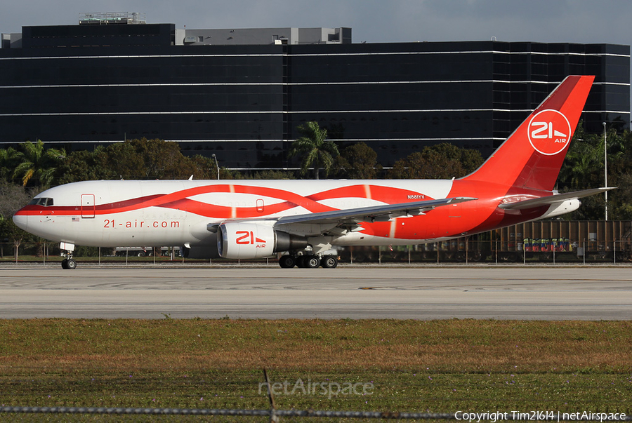 21-Air.com Boeing 767-241(ER)(BDSF) (N881YV) | Photo 493422