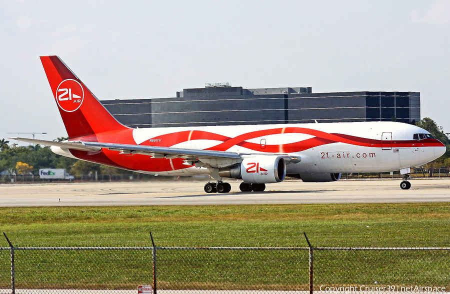 21-Air.com Boeing 767-241(ER)(BDSF) (N881YV) | Photo 106514