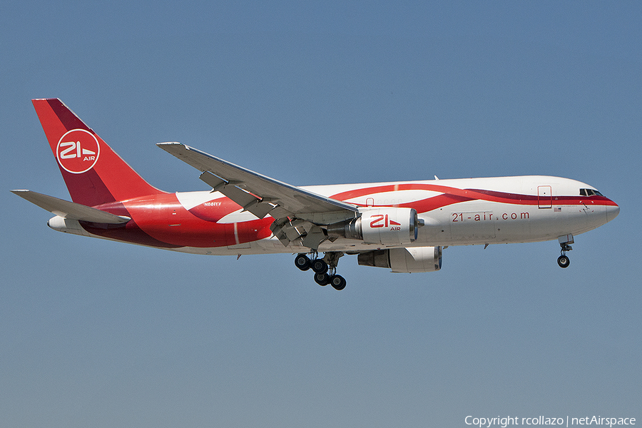 21-Air.com Boeing 767-241(ER)(BDSF) (N881YV) | Photo 117889
