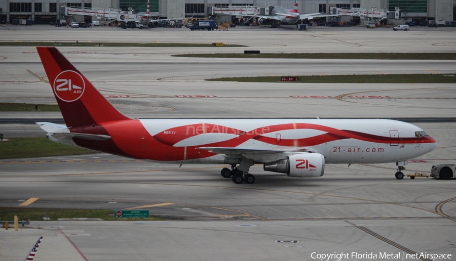 21-Air.com Boeing 767-241(ER)(BDSF) (N881YV) | Photo 319466