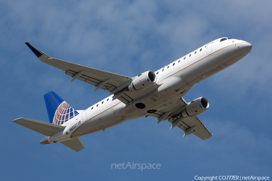 United Express (Mesa Airlines) Embraer ERJ-175LR (ERJ-170-200LR) (N88327) | Photo 104738