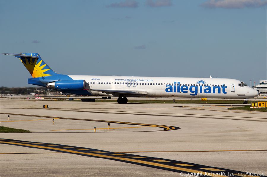 Allegiant Air McDonnell Douglas MD-83 (N883GA) | Photo 38179