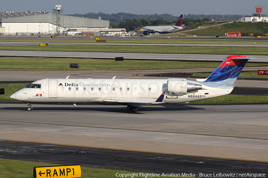 Delta Connection (Atlantic Southeast Airlines) Bombardier CRJ-200ER (N884AS) | Photo 150551