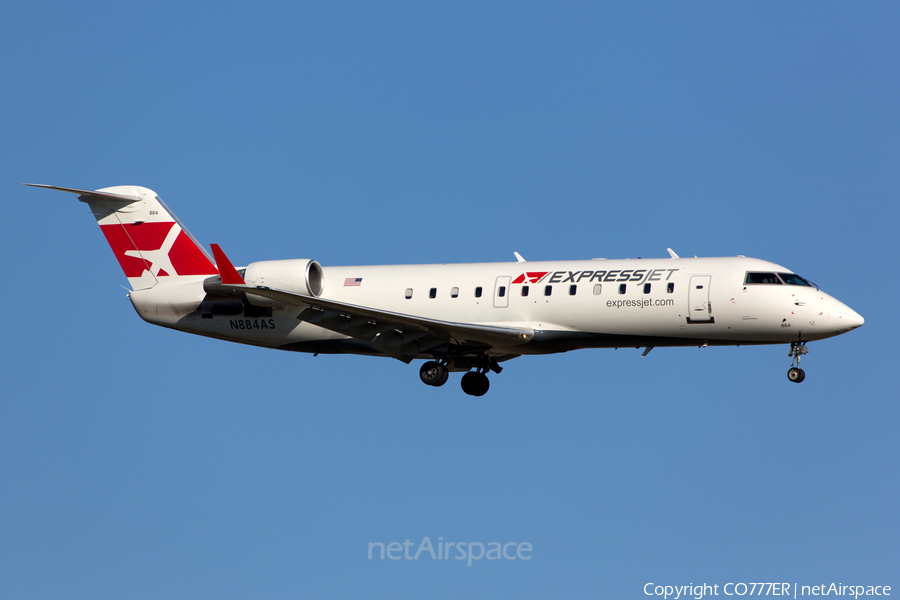 ExpressJet Bombardier CRJ-200ER (N884AS) | Photo 96571