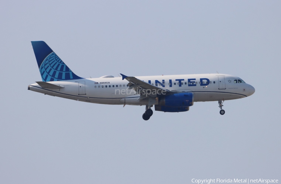 United Airlines Airbus A319-132 (N884UA) | Photo 673778