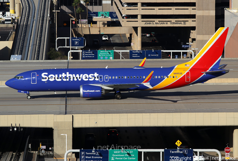 Southwest Airlines Boeing 737-8 MAX (N8852Q) | Photo 616425