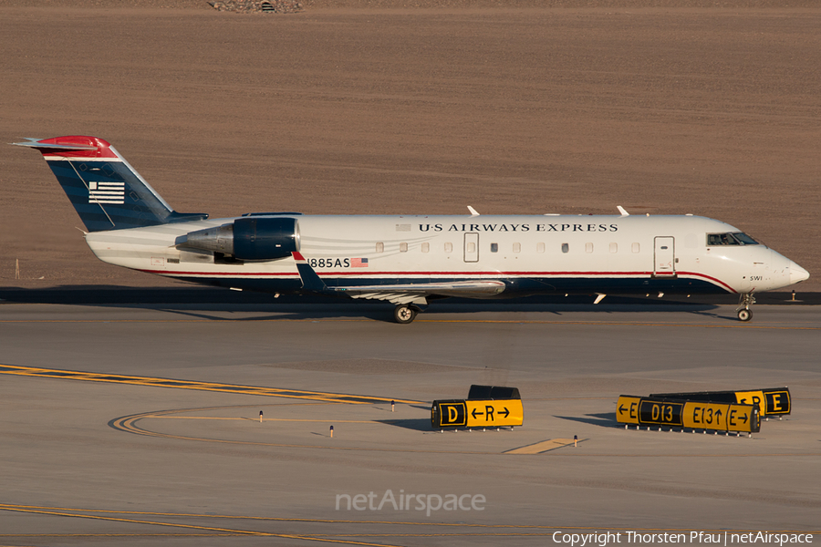 US Airways Express (SkyWest Airlines) Bombardier CRJ-200ER (N885AS) | Photo 61888