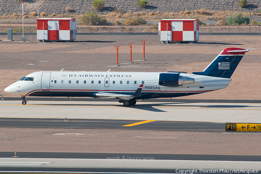US Airways Express (SkyWest Airlines) Bombardier CRJ-200ER (N885AS) | Photo 88437
