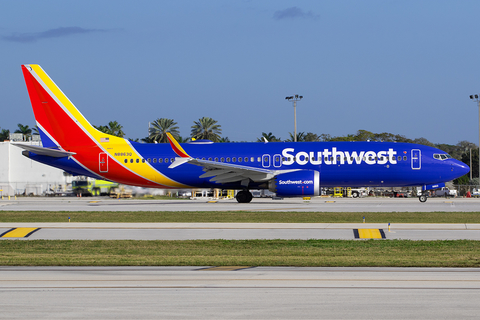Southwest Airlines Boeing 737-8 MAX (N8863Q) at  Ft. Lauderdale - International, United States