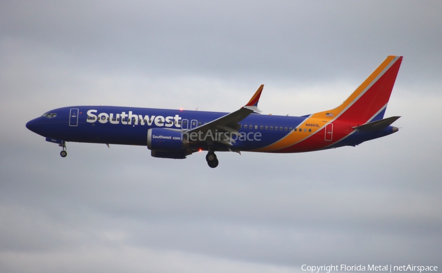 Southwest Airlines Boeing 737-8 MAX (N8869L) | Photo 680292