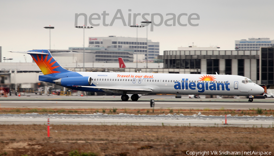Allegiant Air McDonnell Douglas MD-82 (N886GA) | Photo 115620