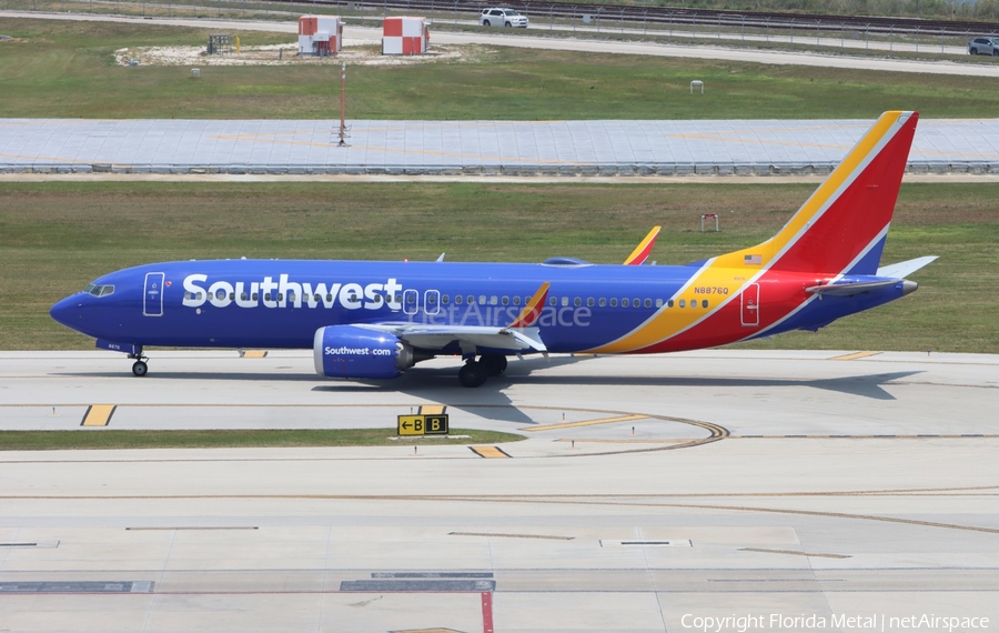 Southwest Airlines Boeing 737-8 MAX (N8876Q) | Photo 680294