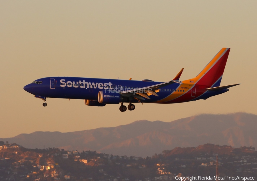 Southwest Airlines Boeing 737-8 MAX (N8876Q) | Photo 680296