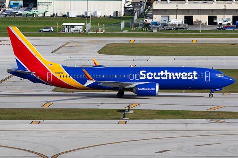 Southwest Airlines Boeing 737-8 MAX (N8889Q) at  Ft. Lauderdale - International, United States