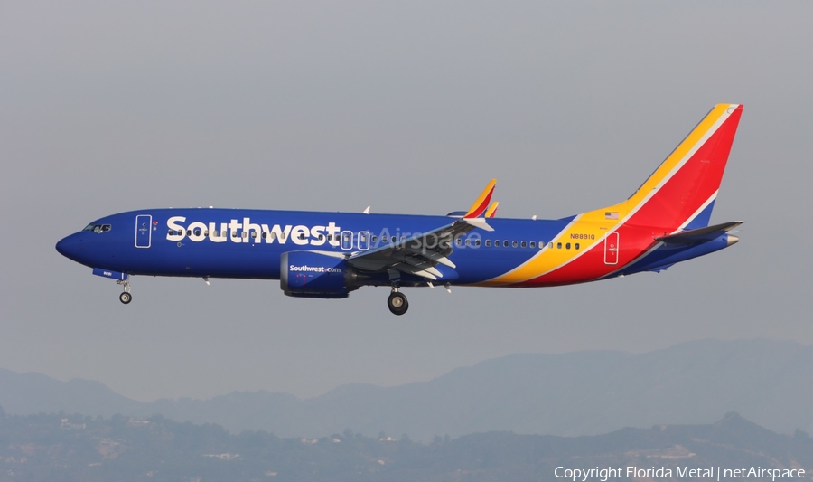 Southwest Airlines Boeing 737-8 MAX (N8891Q) | Photo 680331