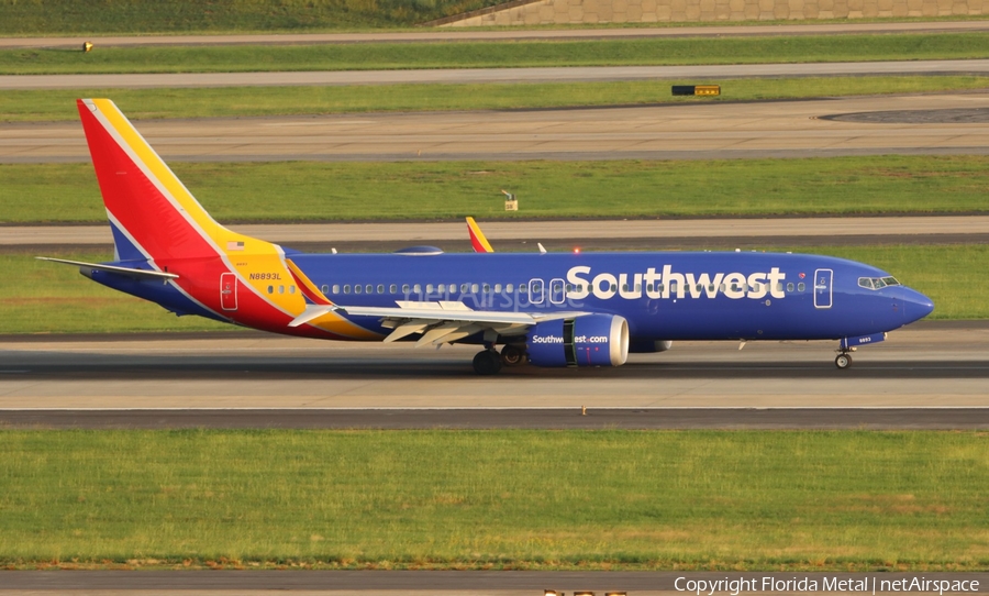 Southwest Airlines Boeing 737-8 MAX (N8893L) | Photo 680335