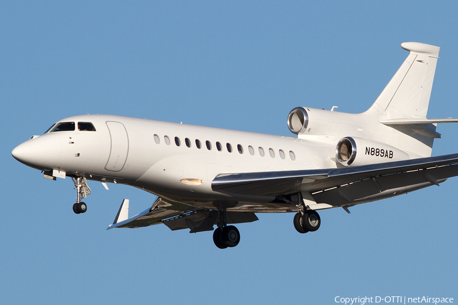 Global Jet Luxembourg Dassault Falcon 7X (N889AB) | Photo 446997