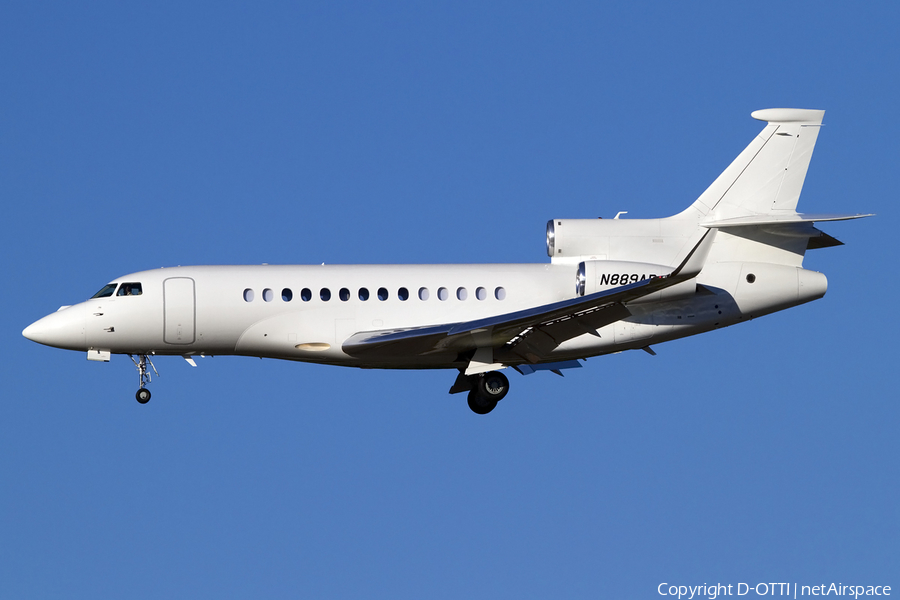 Global Jet Luxembourg Dassault Falcon 7X (N889AB) | Photo 446998