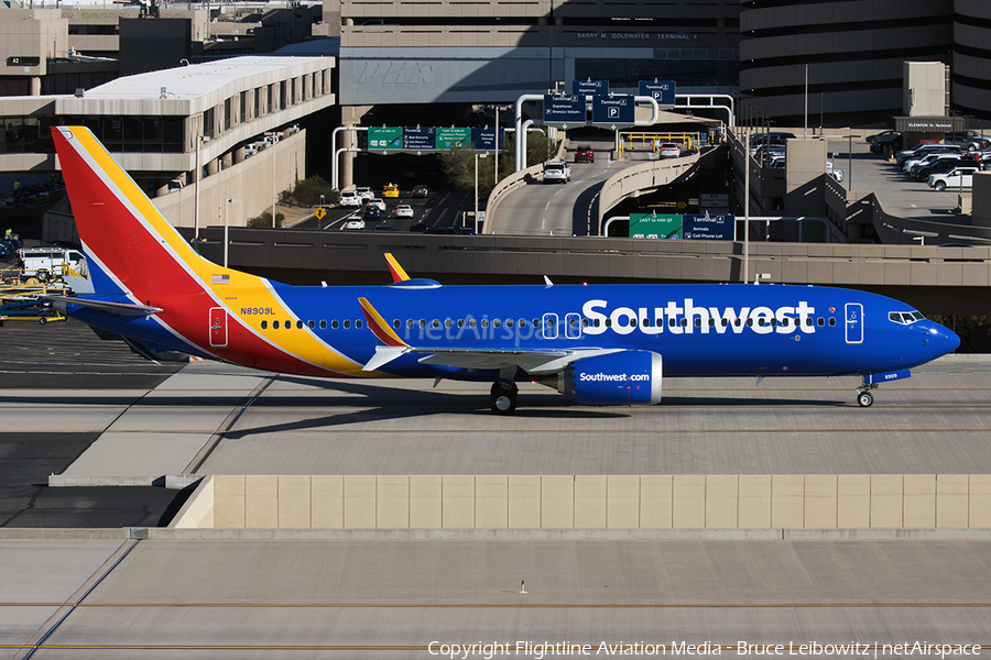 Southwest Airlines Boeing 737-8 MAX (N8909L) | Photo 662328