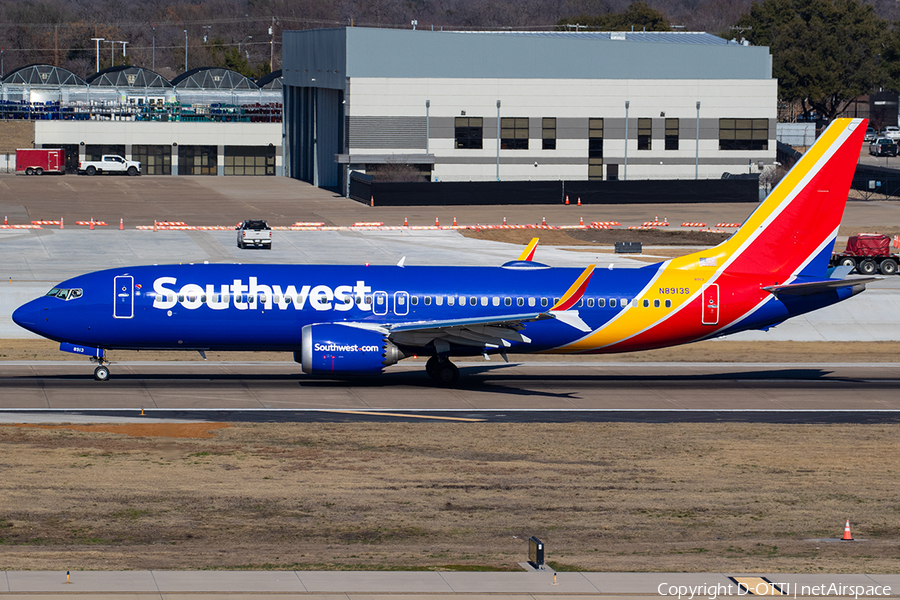 Southwest Airlines Boeing 737-8 MAX (N8913S) | Photo 679283