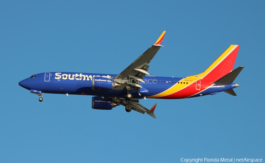 Southwest Airlines Boeing 737-8 MAX (N8919K) | Photo 680511