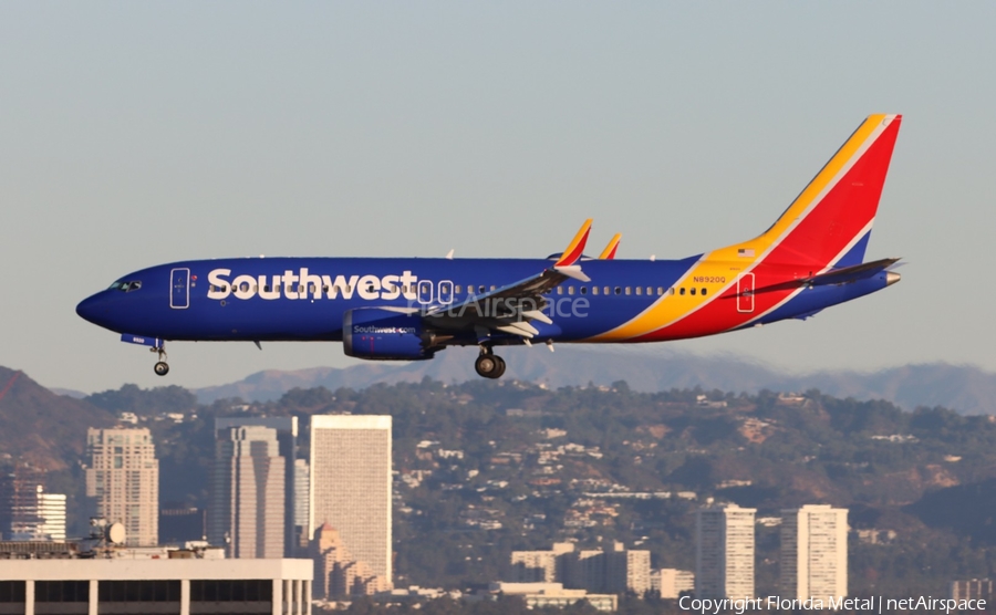 Southwest Airlines Boeing 737-8 MAX (N8920Q) | Photo 680512