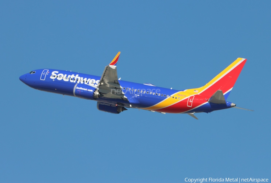 Southwest Airlines Boeing 737-8 MAX (N8927Q) | Photo 680514