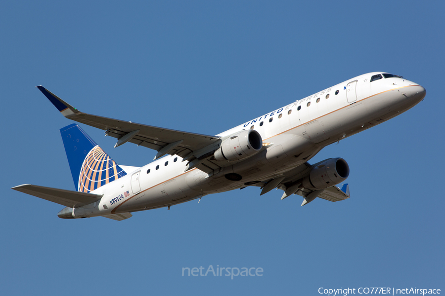 United Express (Mesa Airlines) Embraer ERJ-175LR (ERJ-170-200LR) (N89304) | Photo 104853