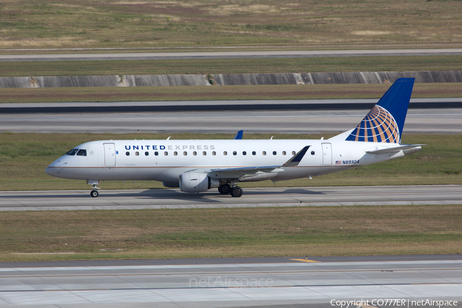 United Express (Mesa Airlines) Embraer ERJ-175LR (ERJ-170-200LR) (N89304) | Photo 88856