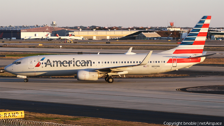 American Airlines Boeing 737-823 (N893NN) | Photo 377655