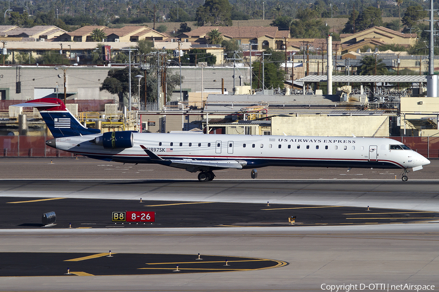 US Airways Express (SkyWest Airlines) Bombardier CRJ-900ER (N897SK) | Photo 462369