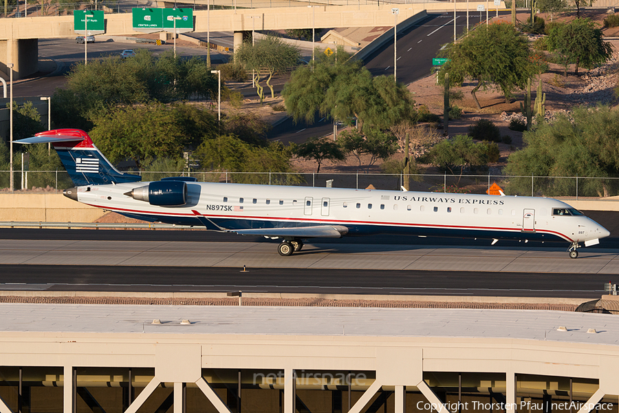 US Airways Express (SkyWest Airlines) Bombardier CRJ-900ER (N897SK) | Photo 61476