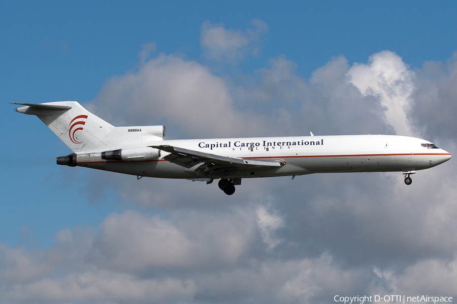 Capital Cargo International Airlines Boeing 727-223F(Adv) (N898AA) | Photo 233056