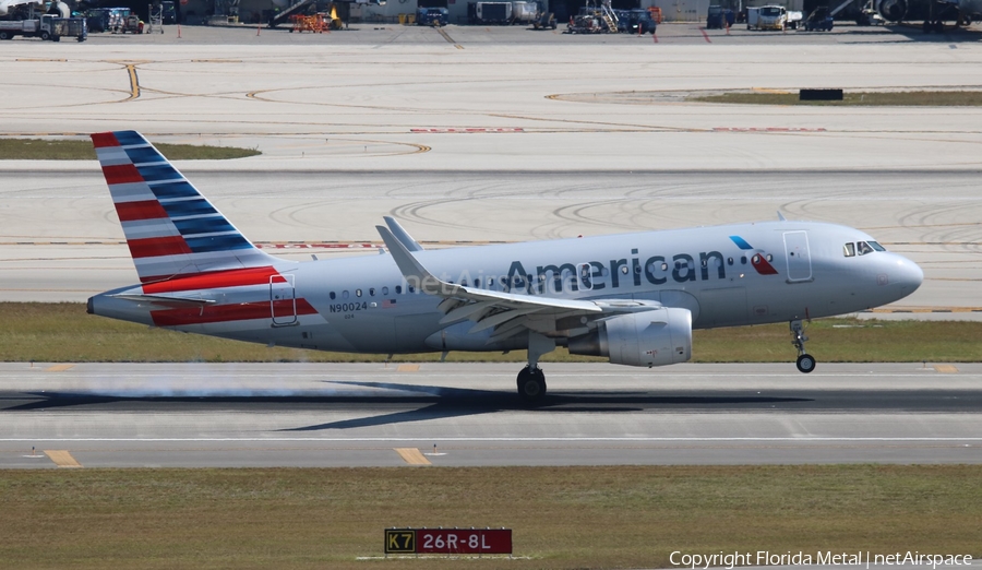 American Airlines Airbus A319-115 (N90024) | Photo 407046