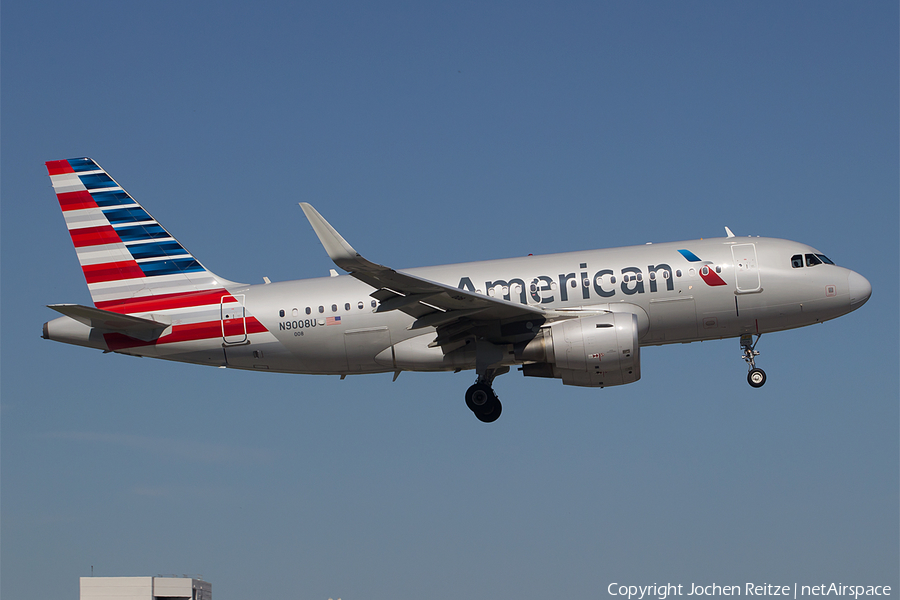 American Airlines Airbus A319-112 (N9008U) | Photo 105406
