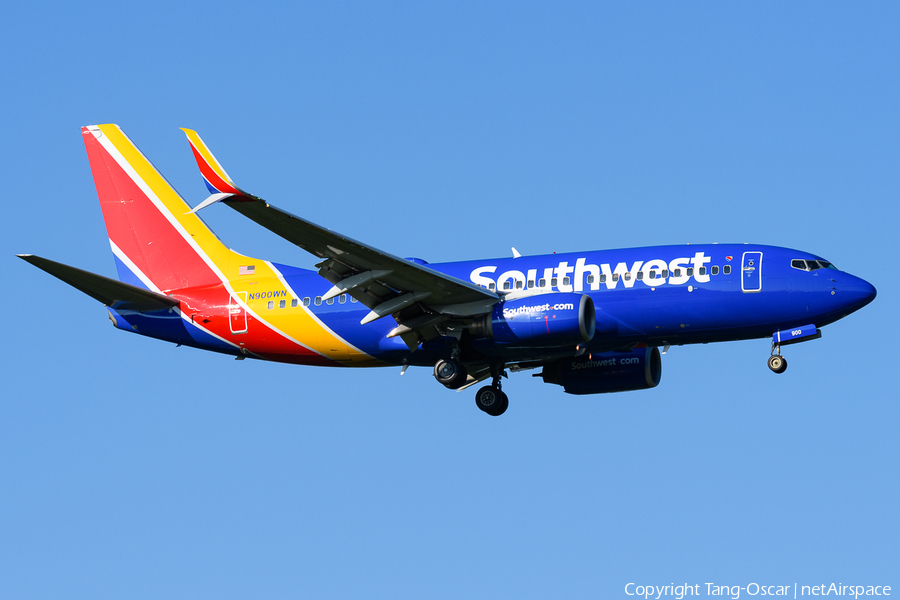 Southwest Airlines Boeing 737-7H4 (N900WN) | Photo 524248