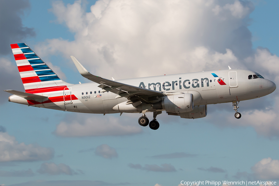 American Airlines Airbus A319-115 (N9012) | Photo 137746