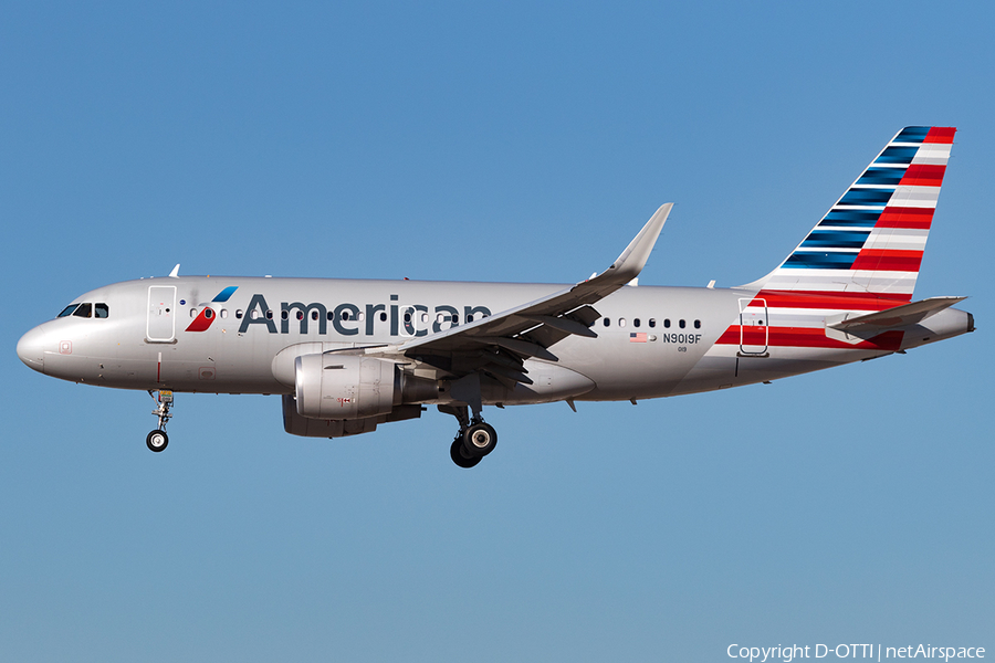 American Airlines Airbus A319-112 (N9019F) | Photo 141821