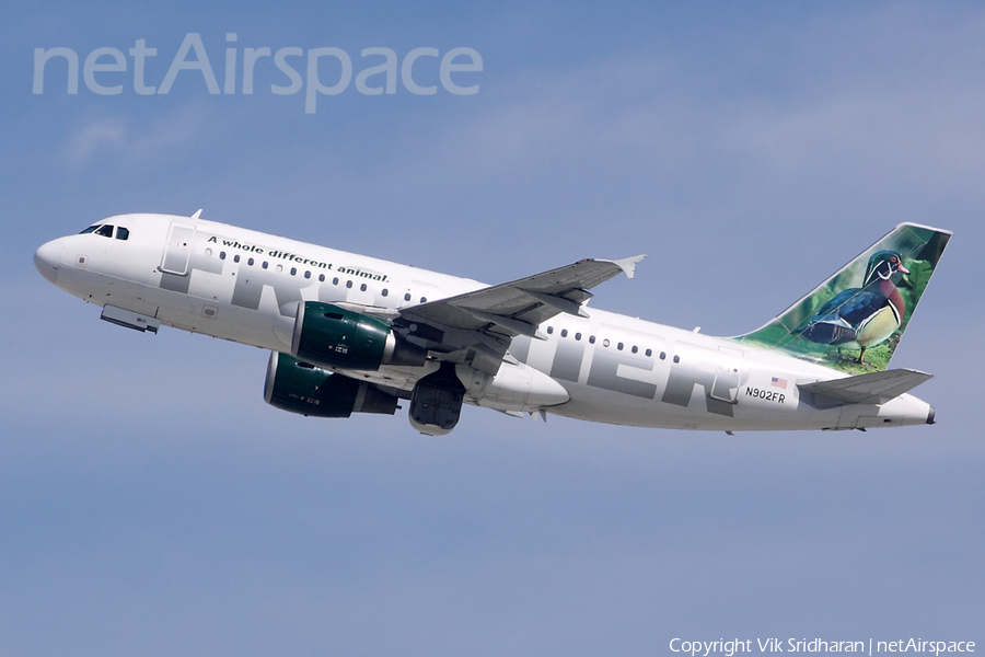 Frontier Airlines Airbus A319-112 (N902FR) | Photo 12245