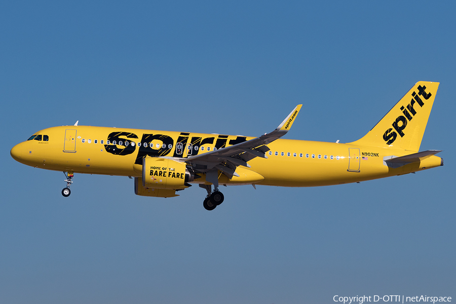 Spirit Airlines Airbus A320-271N (N902NK) | Photo 136105