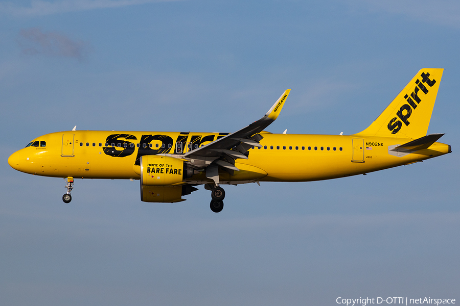 Spirit Airlines Airbus A320-271N (N902NK) | Photo 608593