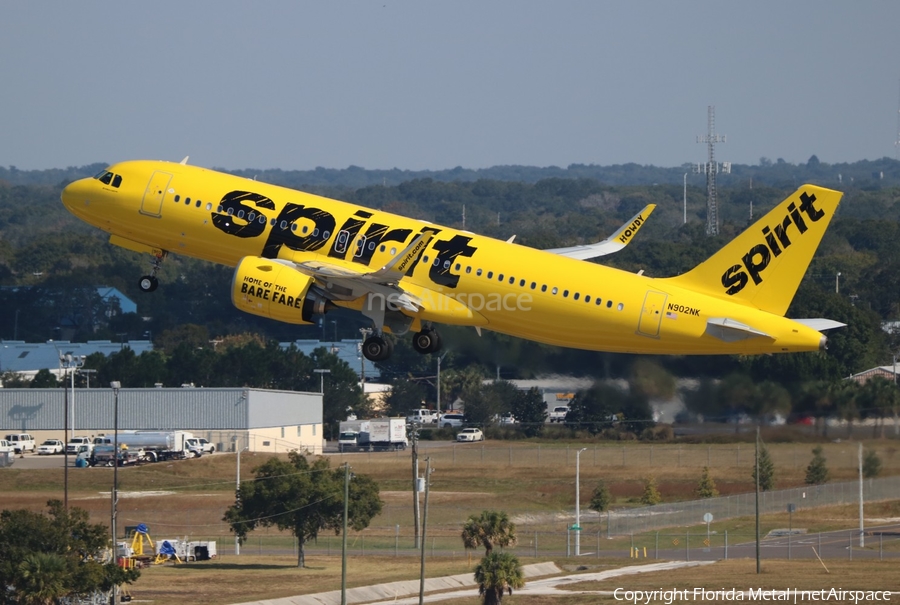 Spirit Airlines Airbus A320-271N (N902NK) | Photo 319911