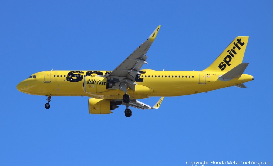 Spirit Airlines Airbus A320-271N (N902NK) | Photo 674301