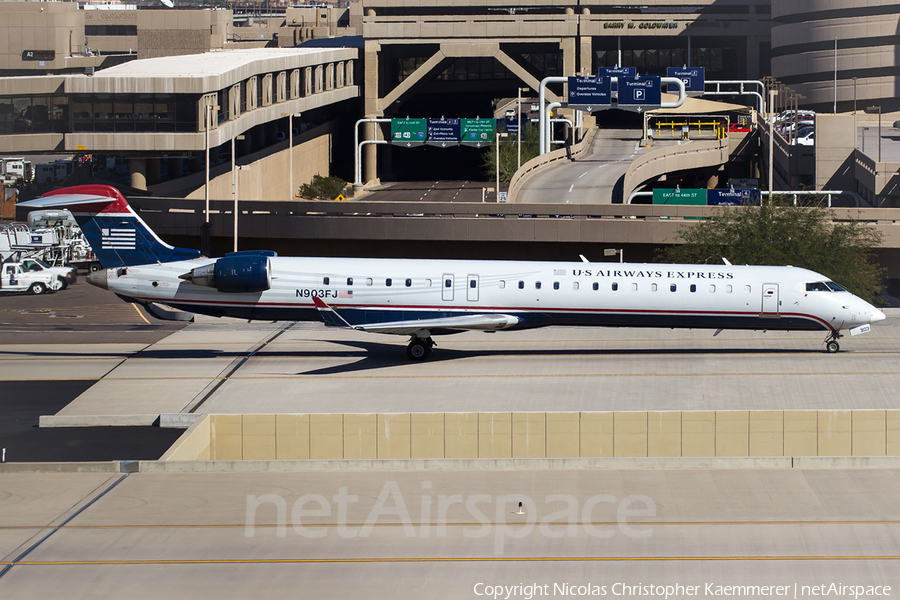 US Airways Express (Mesa Airlines) Bombardier CRJ-900ER (N903FJ) | Photo 124005