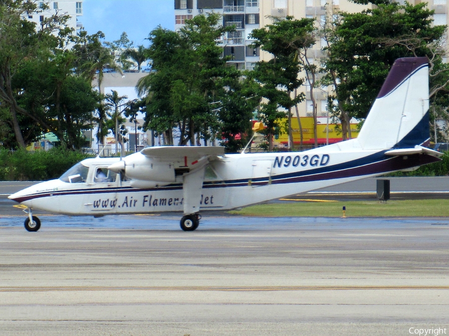 Air Flamenco Britten-Norman BN-2A-8 Islander (N903GD) | Photo 230979