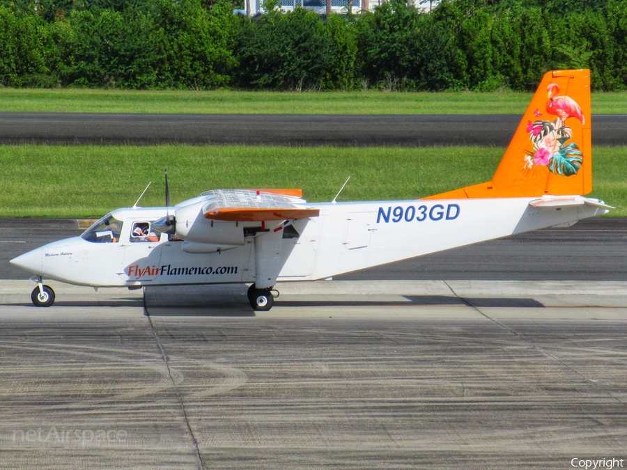 Air Flamenco Britten-Norman BN-2A-8 Islander (N903GD) | Photo 363637