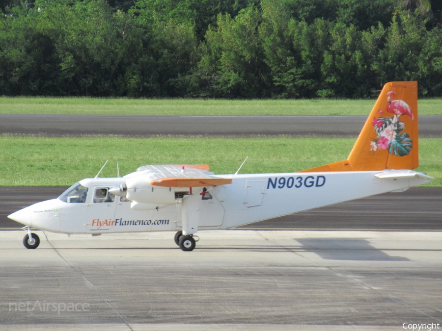 Air Flamenco Britten-Norman BN-2A-8 Islander (N903GD) | Photo 533581