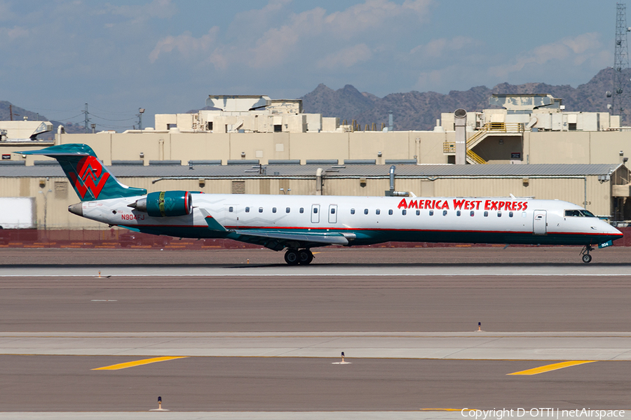 America West Express (Mesa Airlines) Bombardier CRJ-900ER (N904FJ) | Photo 189308