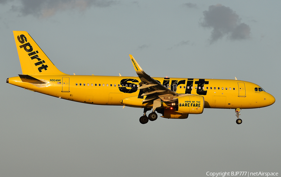 Spirit Airlines Airbus A320-271N (N904NK) | Photo 257930