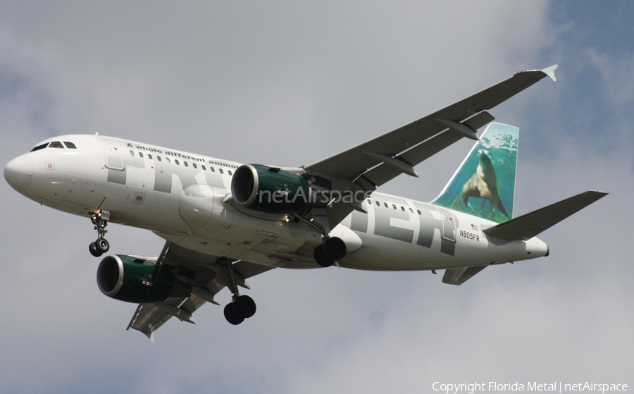 Frontier Airlines Airbus A319-111 (N905FR) | Photo 302649